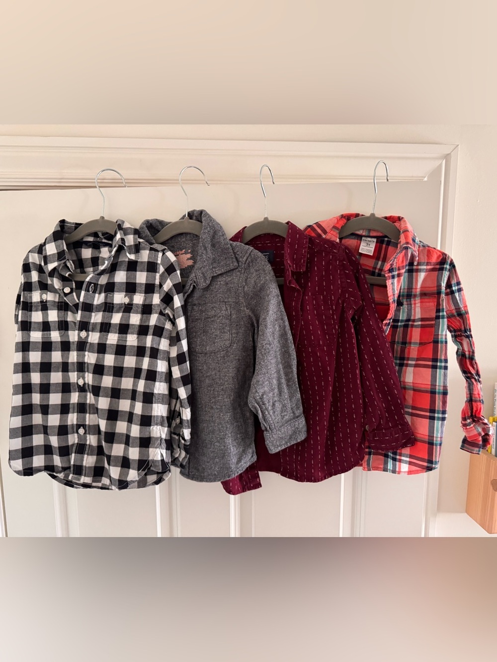 Boys Collared Button Down Shirts